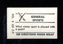 1948 Topps Magic Photo Hockey #3