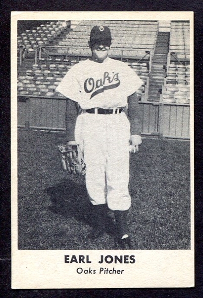 1949 Remar Bread Oakland Oaks Earl Jones