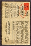 1954 Bowman Football #53 Bobby Layne Detroit Lions