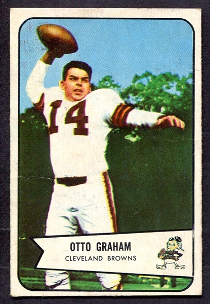 1954 Bowman Football #40 Otto Graham Cleveland Browns