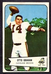 1954 Bowman Football #40 Otto Graham Cleveland Browns