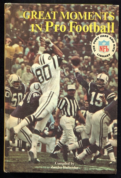 1969 Great Moments in Pro Football Hardback