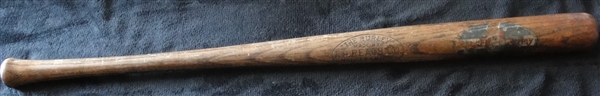 1911-1930 Reach Burley Model R Decal Bat 