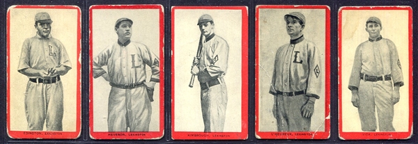 T210 Series 6 Lexington Lot of 5 Different