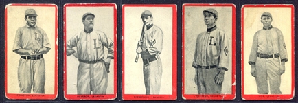 T210 Series 6 Lexington Lot of 5 Different