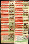 1955 Topps Lot of 34 Different w/High #'s