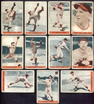 1939 W711-1 Cincinnati Reds Team Issue 11 Different