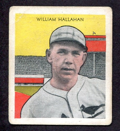 1933 Tattoo Orbit William Hallahan St. Louis Cardinals