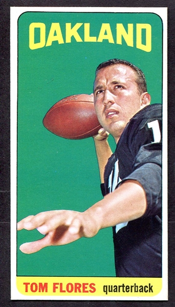 1965 Topps #139 Tom Flores SP Nrmt
