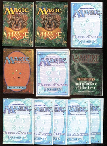 Magic the Gathering 10 Booklets & Box