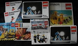 1970s-80s Lego Lot of 27 Manual Instruction and Catalog Guides