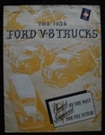 1936 Ford V-8 Trucks Brochure Texas Centennial Hand-out