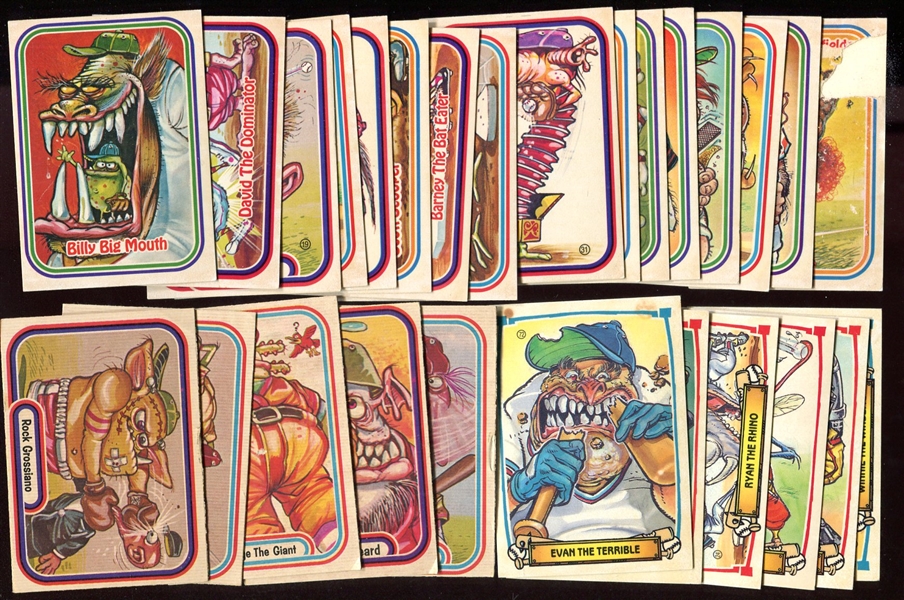 1973 Donruss Super Freaks and 1988 Leaf Awesome All-Stars lot of 36