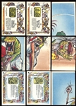 1973 Donruss Super Freaks and 1988 Leaf Awesome All-Stars lot of 36