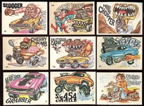 1970- 73 Odder Odd Rods and Silly Cycles Lot of 33 stickers