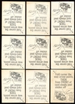 1970- 73 Odder Odd Rods and Silly Cycles Lot of 33 stickers