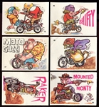 1970- 73 Odder Odd Rods and Silly Cycles Lot of 33 stickers