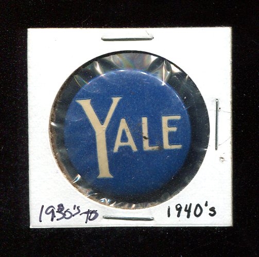 1930s/40s Yale Pinback