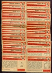 1954 Bowman Starter Set of 140 Cards 