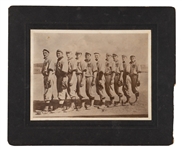 Circa 1909 Baseball Team Cabinet Photo Chicago Area