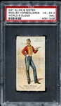 N31 Allen & Ginter World's Dudes English Horseguards PSA 4MK