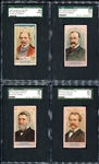 N1 Allen & Ginter American Editors 5 Different SGC Graded