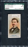 N1 Allen & Ginter American Editors 5 Different SGC Graded
