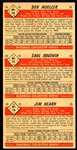 1953 Bowman Color Strip of 3 Salesman Sample
