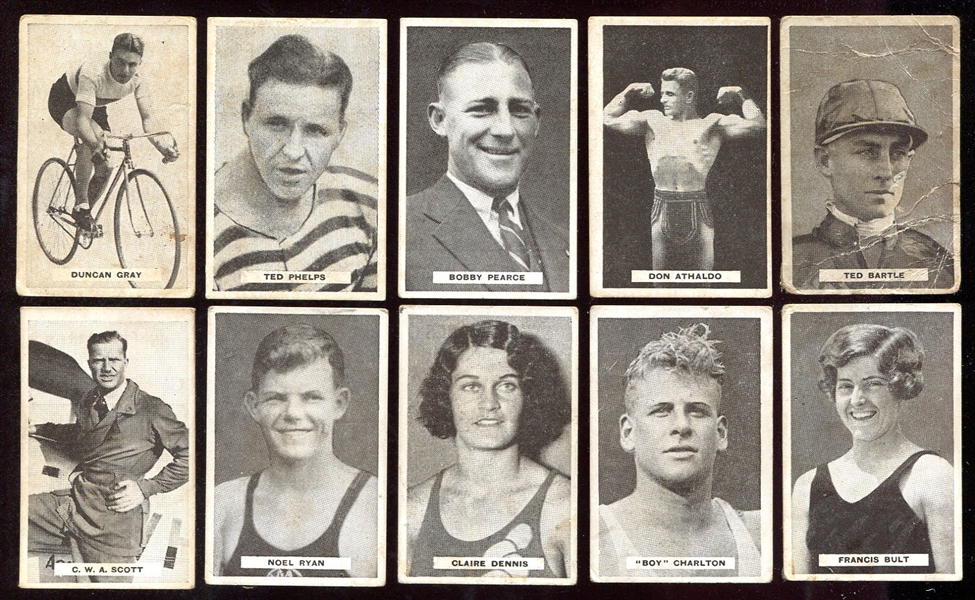 1930 Sweetacres Champion Chewing Gum Lot of 10 Different