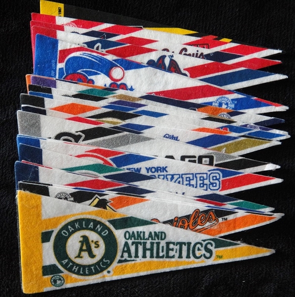 Rico MLB Mini Pennants 29 Different