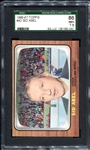 1966-67 Topps Hockey #42 Sid Abel Detroit Red Wings SGC 86