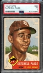 1953 Topps #220 Satchel Paige PSA 2