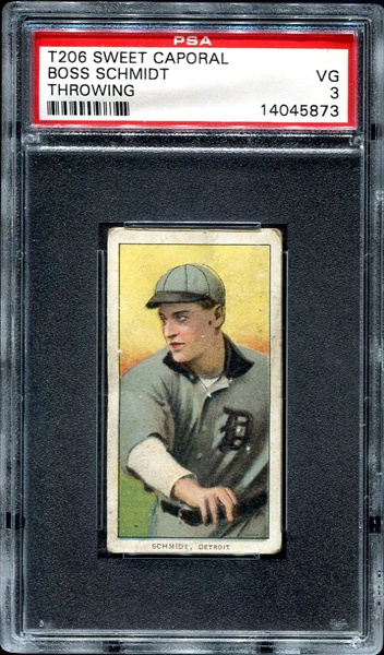 T206 Boss Schmidt Throwing Fact. 649 OP