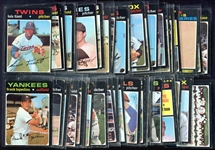 1971 Topps Lot of 52 Mostly Different