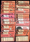 1969 Topps Lot of 33 Mostly Different w/Hank Aaron