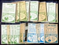 1968 Topps Football Lot of 37 Different