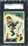 1954 Bowman #37 Lou Groza SGC 84
