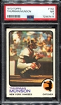1973 Topps #142 Thurman Munson PSA 7