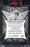 2022 Leaf Exotic Bill Walton Signed Card 2/8