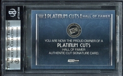 2013 Panini Press Pass Platinum Cuts Willie McCovey 1 of 1