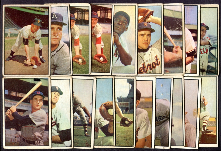 1953 Bowman Color Lot of 19 w/High #s