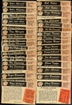 1955 Bowman Starter Lot of 80 Assorted
