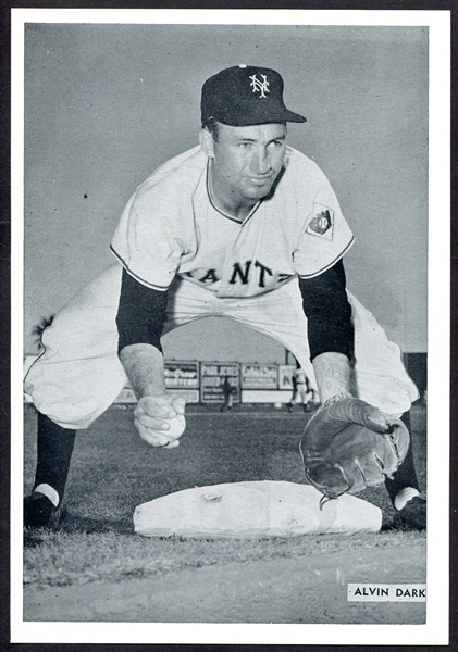 1954 All-Star Photo Pack Alvin Dark