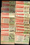 1955 Topps Lot of 185 Cards