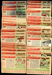 1955 Topps Lot of 185 Cards