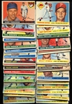 1955 Topps Lot of 185 Cards