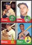 1963 Topps Lot of 40 Assorted w/HOFers