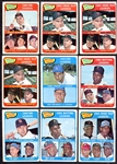 1965 Topps Lot of 123 Cards w/Mantle LL & HOFers