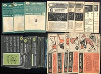 1950-1970's Lot of 100+ Cards w/HOFers