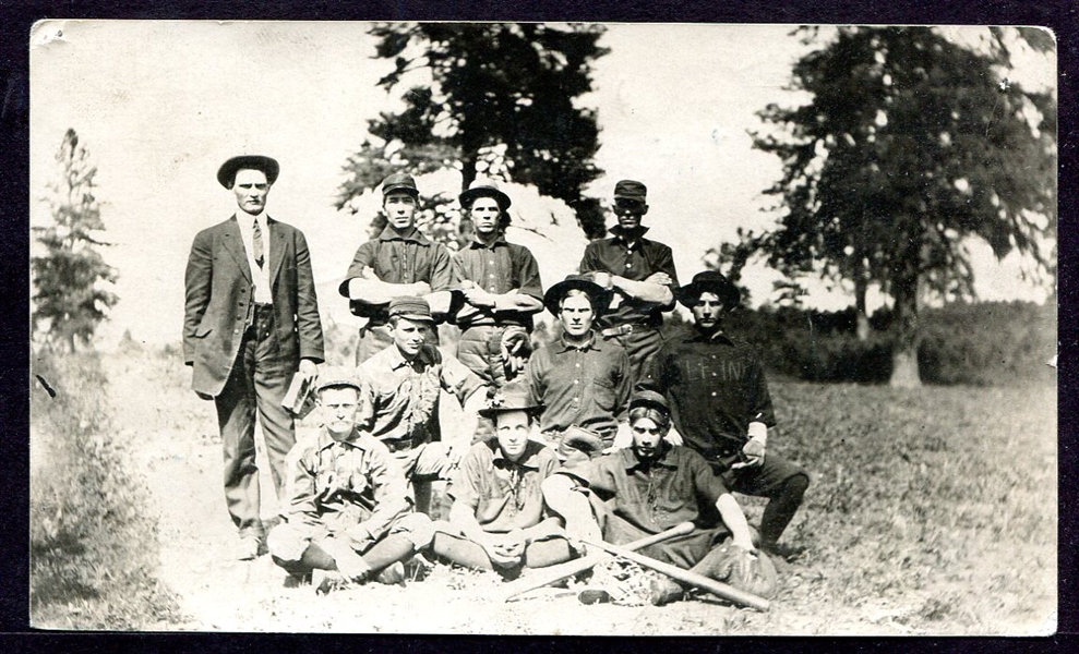1909 Alpine Idaho Baseball Team RPPC